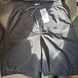 Puma Jet Black Performance Shorts